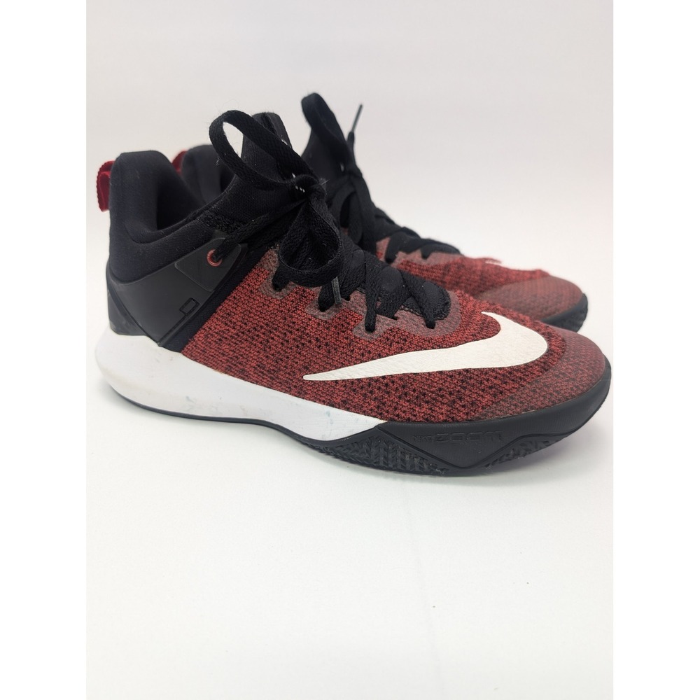 Nike Zoom Shift II Basketball Shoes University Red Black 917731-601 Men's 8.5